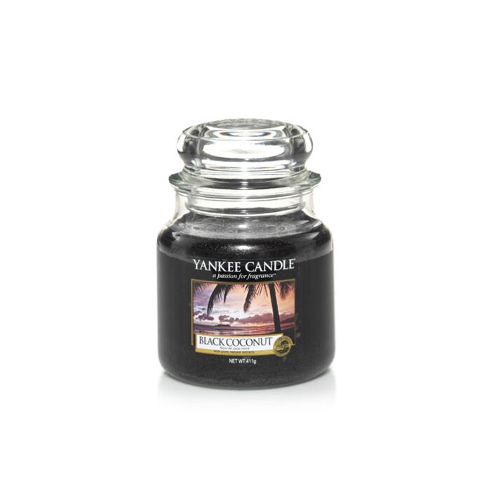 Yankee Candle Black Coconut  Medium Jar-1